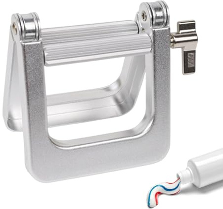 Exprimidor de Tubos - Exprimidor De Tubos De Pintura En Acero,Soporte para De Pasta Accesorios De Baño para Acondicionador Loción Pomada Pigmento En Encimera Tocador Y Estudio