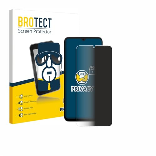 brotect Protection Anti-Espion pour Doogee Note 56X Pro | Anti-Spy Protection d'écran Made in Germany Privacy Film Écran de Confidentialité Clair