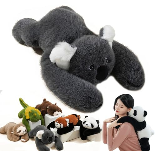 OADAA Beschwerte Plüschtiere für Kinder und Erwachsene, beschwertes Panda-Stofftier, Gewicht Kuscheltier für Erwachsene (Koala, 30CM/11.8IN)