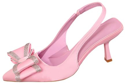 Sandali Donna Pelle Sandali Donna Estive Con Tacco Decollete Blu Scarpe Cinturino Nere Eleganti Argento Comodi Pianta Larga Fucsia Tacchi Neri Sexy Spuntate Ciabatte Colpo Di 40 35 Décolleté Decolte