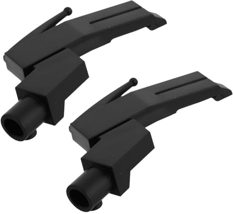 FONDOTIN Lot de 2 Supports de Stylet pour Platine Vinyle, Porte-Aiguille de Gramophone en Plastique, Protection D'aiguille Intégrée, Compatible Bras de Lecture, Accessoires pour