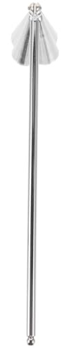 TEMPNAP Kerzenlöscher aus Edelstahl in Silber mit Einzigartigem Design Sicher und Bequem zum Löschen von Kerzen und Teelichtern für Zuhause Geeignet