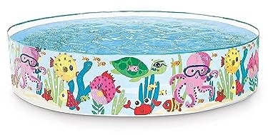 Intex Ocean Play Snapset Pool - Kinder Aufstellpool - Planschbecken - Ø 183 x 38 cm - Für 3+ Jahre