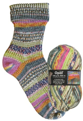 Opal Hundertwasser 4-fach Sockenwolle 2107 Der Weg von dir zu mir