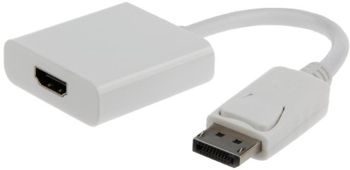 Cable Adaptador GEMBIRD DISPLAYPORT Macho A HDMI Hembra Blanco