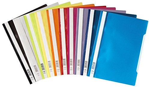 30 Sichthefter / Schnellhefter / Ordner (A4 / farbig sortiert) (30)