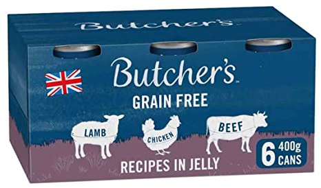 Butcher's Recipes in Jelly Nourishing Food for Dogs, 6 x 400g