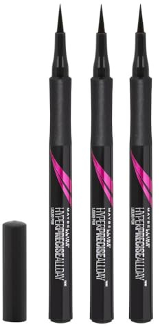 3x Maybelline Hyper Precise Allday Liner - Black