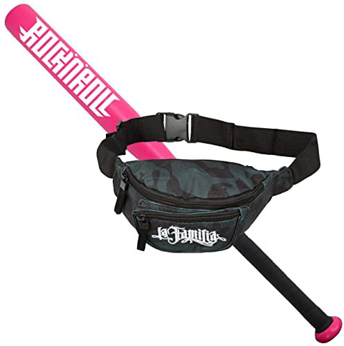 Spaß Kostet Sportset Baseballschläger mit Tasche für Baseball ROCKN ROLL Aluminium 26 Zoll