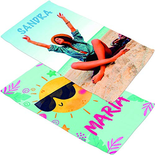 KALLPA Zpubli Toalla De Playa 1 Foto Personalizada
