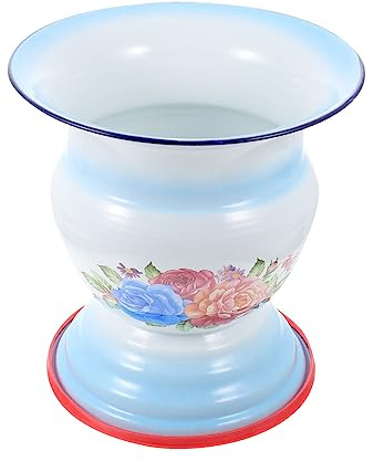 HAPINARY Urinario Antiguo De Escupidera Vintage Duradera Orinal Para Uso Doméstico Recipiente De Almacenamiento Para Baño