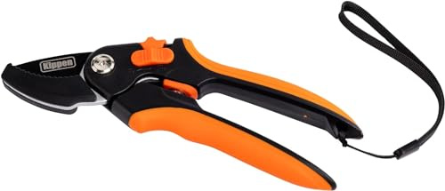 Kippen 6180BX - Cesoie da Potatura per il Giardinaggio con Tagliente a Incudine