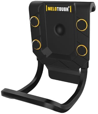 MELOTOUGH Hammer Holder for Belt, Hammer Loop, Hammer Holster, Hammer Belt Holder (Black)