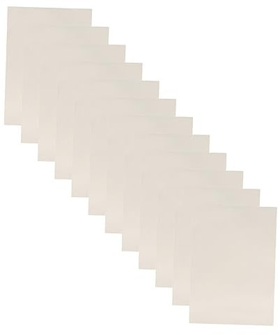 HOODANCOS Blank Certificate Paper A4 Size 150gsm Cream Colored 15 Sheets Set Printable Graduation Certificate Core for Office and Diploma Printing