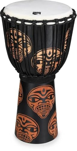 TOCA STREET SERIES CARVED DJEMBE 12 LARGE WATCHER TSSDJ-LTW