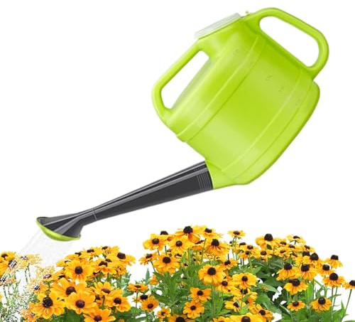 Annaffiatoio - Annaffiatoio da Esterno per Piante e Fiori con Lunga - Contenitore 2,5 Litri con Irrigatore a Pioggia per Orto Bonsai e Giardino