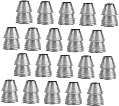 Toddmomy 20piezas Cuña Redonda Para Martillo Cuña Divisoria Para Mango De Martillo Para Herramienta Para Instalación y Fijación De Mangos