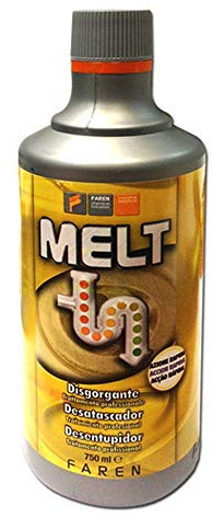 Faren Melt Flüssigkeit Drain Unblocker/Reiniger - 750ml