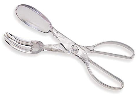 FACKELMANN 41812 Salatzange 28,5cm aus SAN, Transparent, 28.5 x 8 x 6.5 cm