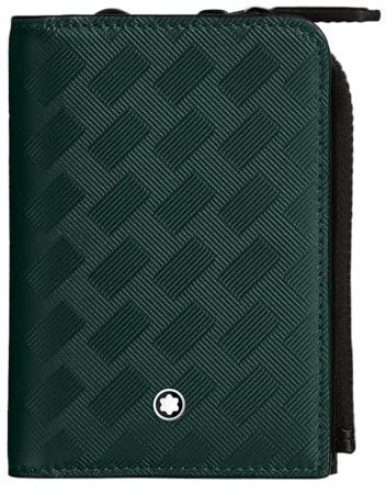 Montblanc Extreme 3.0 Kartenetui 3cc aus Leder in der Farbe Grün, Maße: 11,5cm x 8,5cm x 2cm, 130461