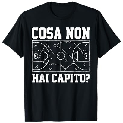 Regalo Divertente Basket Giocatore E Allenatore di Basket Maglietta