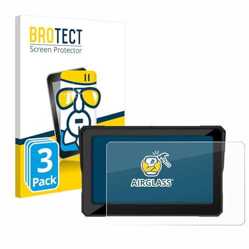 BROTECT Schutzglas für Carpuride W702 7 | Transparenter Displayschutz Made in Germany Schutzfolie Panzer Folie Glas 9H Anti-Fingerprint Einfache Montage Clear