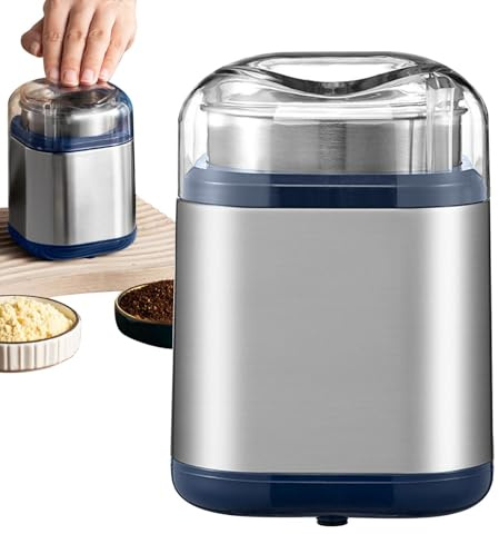 Macinino elettrico, macinacaffè per farina - Efficiente Macinacaffè per frumento, strumento da cucina sicuro e potente per farina, chicchi di caffè, spezie, noci