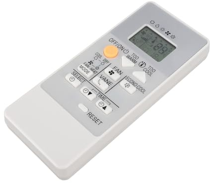 VBESTLIFE Mando a Distancia de Aire Acondicionado RH18A, Mando a Distancia Universal de CA de Repuesto para Aire Acondicionado Eléctrico MSZ HR25VF, MSZ HR35VF, MSZ HR42VF, MSZ HR50VF