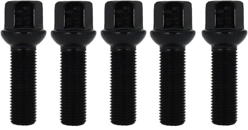 Radbolzen Radschraube Kompatibel Mit VW Für Bora 2000-2009 Für Phaeton 2002-2016 Für CC 2011-2016 5 Stück M14 X 1,5 60 Mm Auto Radnabe Reifenschraube Bolzen