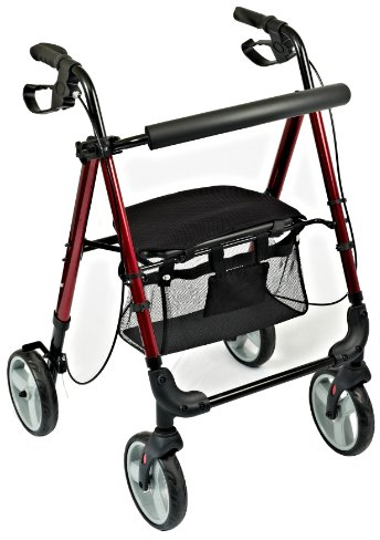 NRS Healthcare M87719 Leichter Trolley mit 4 Rädern