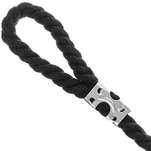PARACORD PLANET Metallklammern für Seil, Kordel, Schnur - Heavy Duty verzinkte Doppelseilklemmen (1 Zoll, 10er Pack)