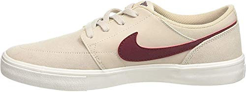 Nike 880266 Unisex-Erwachsene Skateboardschuhe, Braun (Desert Sand/Team Red/Summit White/Black 014), 48 1/2 EU