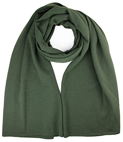 Ever Bloom Damen Schal, Strick Schale Lang, Weiches Halstuch, Leichter Winterschal Herbstschal Strickschal für Frauen und Mädchen, Einfarbig 176 * 62cm