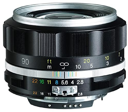 Voigtlander 90 mm f2.8 APO Skopar Silberfelge für Nikon AIS SLR kompatibel