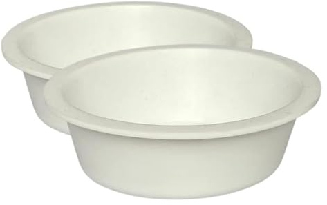Serentify Set of 2 White Silicone Dishes | Compatible with Serentify Colour Changing Electric Wax Melt Burner