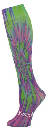 Hocsocx - Innensocken – Unter-Schienbeinschoner – Hockey Fußball Skisport Reitsport - Psychedelic Green, M