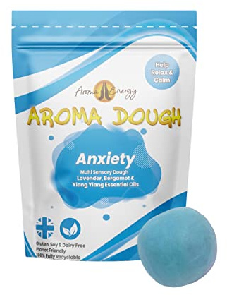 Aroma Energy Aromateig, Aromatherapie, Multisensorische Therapie-Knete, Stressentspannung, beruhigend, Angstzustände