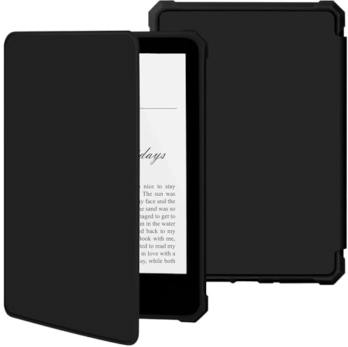 TQQ Kindle Hülle für 6 Neu Kindle 11. Generation 2024 und 2022, Schlau Schutzhülle mit Automatische Ruhe-/Aufwach Funktion (Nicht passend für Paperwhite oder Oasis)