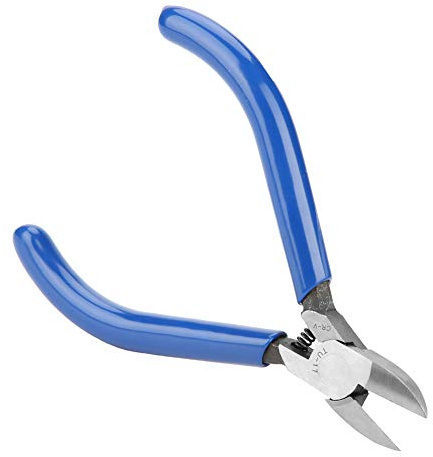 Tagliafili in Acciaio, Tronchesi Diagonali Tronchesi a Filo Tagliafili Tronchesi per Cavi Pinza Diagonale Elettronica 5 Pollici Tronchesi per Taglio Laterale per Cavi per la