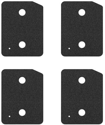 JILAN 4 Pack Tumble Dryer Sponge Filter replacement for Miele T1 Series Heat Pump Tumble Dryers for Condenser Dryer Plinth Foam Sponge Filter Replacement Parts 9164761
