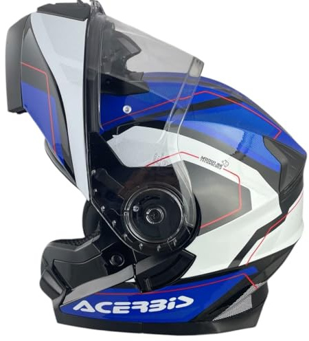 Modularer Helm SEREL blau und weiß 22-06 (L 59/60)