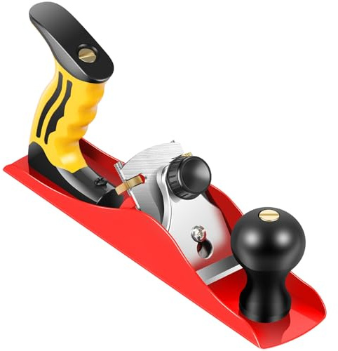Wood Smoothing Planer,Adjustable Block Plane,Hand Planers for Wood,DIY Hand Tool Suitable for Carpenter Woodworking, Trimming, Surface Smoothing