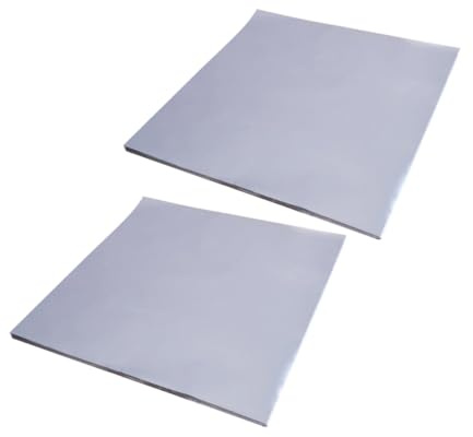 GOOHOCHY 50 Sheets Convenient Tin Foil Oven Paper Household Baking Paper Professional Foil Sheets Baking Accessory for Cooking