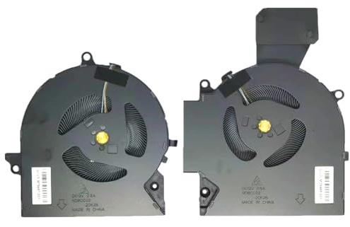 Ventilateur de refroidissement for processeur et carte graphique for ordinateur portable RTX3060 RTX3070 16-B 16-C 16-c0045ns 16-b0013dx 16-c0001ur 16-b0014nr 16-b1001na 16(PAIR FAN)