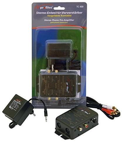 profitec TC 400 Plattenspieler Phono Entzerrer Vorverstärker