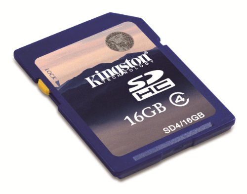 Kingston SDHC Class 4 Secure Digital (SDHC) Scheda di memoria SD 16 GB