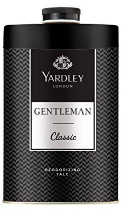 Yardley London Gentleman Classic Deodorizing Talc for Men, 250g