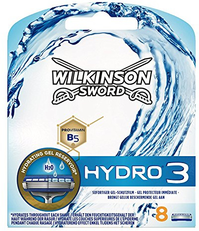 Wilkinson Sword Hydro 3 Rasierklingen, 8 Stück