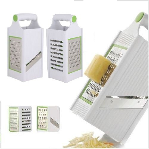 Apex 4-Sided Stainless Steel Box Grater, Cheese & Vegetable Grater