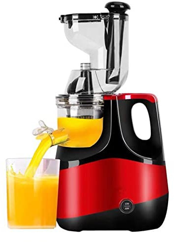 Wide Chute Slow Masticating Juicer Extractor Citrus Juicer Cold Press Juicer Machine with Quiet Motor & Reverse Function for High Nutrient Vegetable and Fruit Juice Fountain, BPA Free